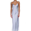 DANNIJO Blue Breeze Maxi Bias Slip Dresses