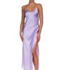 DANNIJO Lavender Maxi Bias Slip Dresses