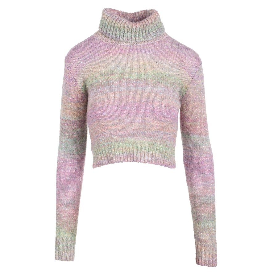 DANNIJO Daydream Sequin Turtleneck Sweaters