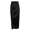 DANNIJO Noir Wrap Midi Skirt Bottoms