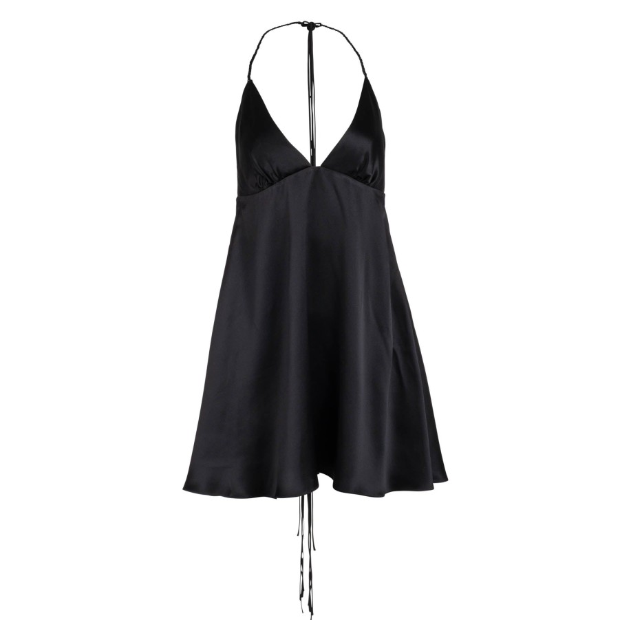 DANNIJO Noir Baby Doll Mini Dress Dresses