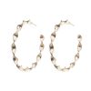 DANNIJO Lewis Gold Hoop Earrings Earrings