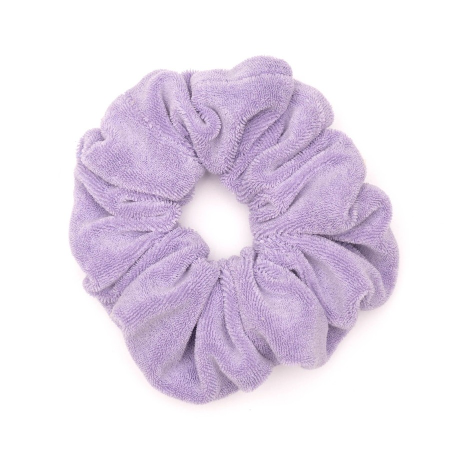 DANNIJO Purple Terry Scrunchie Hair