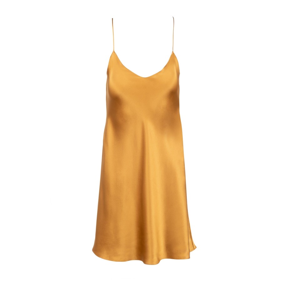 DANNIJO New Bronze Mini Slip Dress Dresses