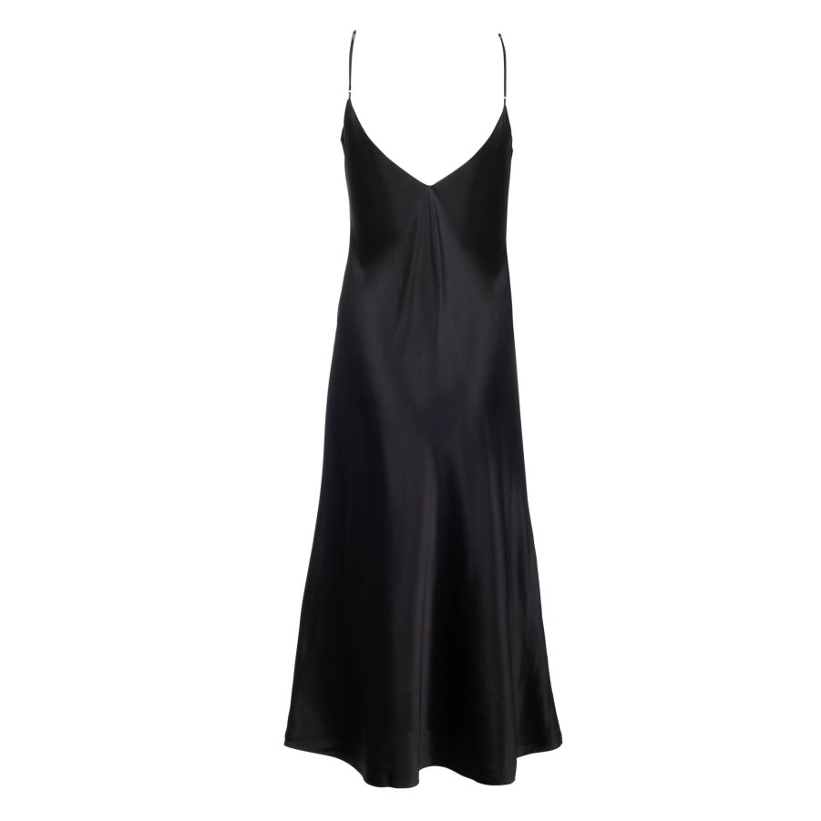 DANNIJO New Noir Midi Slip Dress Dresses