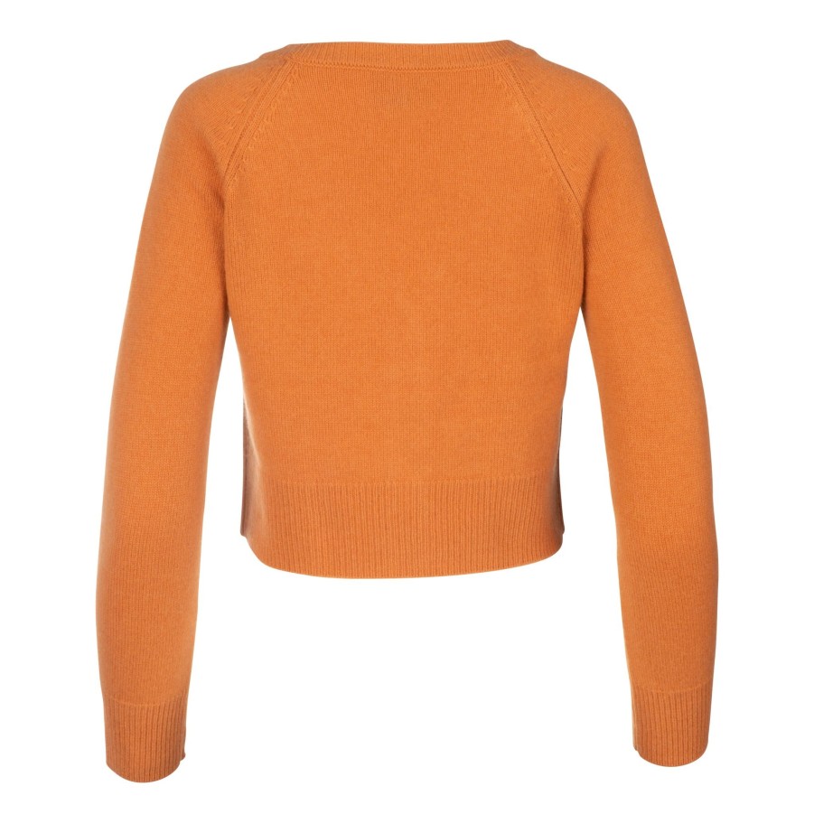 DANNIJO Citrus V-Neck Cropped Cardigan Sweaters