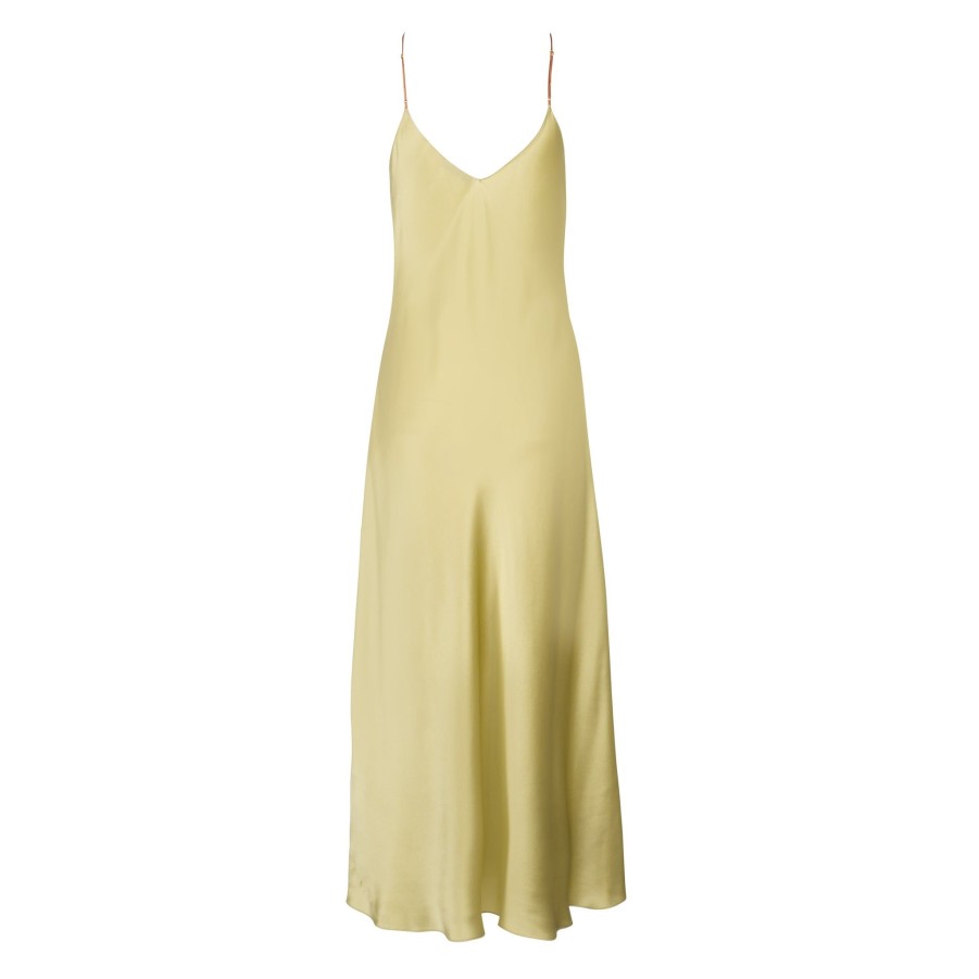 DANNIJO Moss Midi Dress With Contrast Straps Dresses