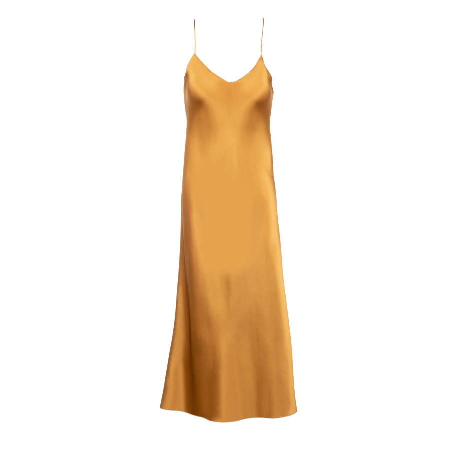 DANNIJO New Bronze Midi Slip Dress Dresses