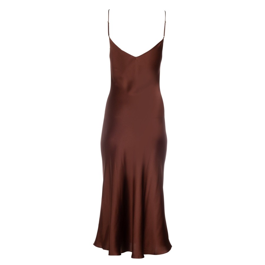 DANNIJO Coco Midi Slip Dress Dresses