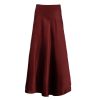 DANNIJO Copper Maxi Bias Skirt Bottoms