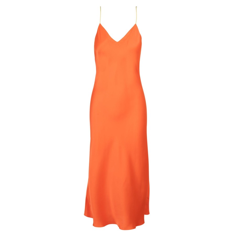 DANNIJO Citrus Midi Dress With Contrast Straps Dresses