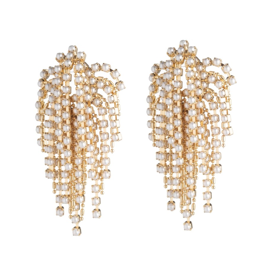 DANNIJO Cecile - Pearl Earrings Earrings