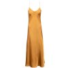 DANNIJO New Bronze Mossy Maxi Slip Dress Dresses