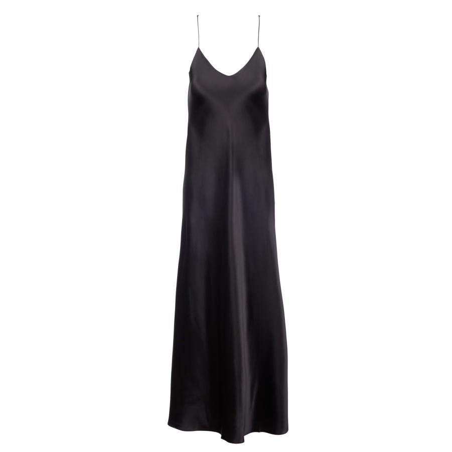 DANNIJO New Noir Mossy Maxi Slip Dress Dresses