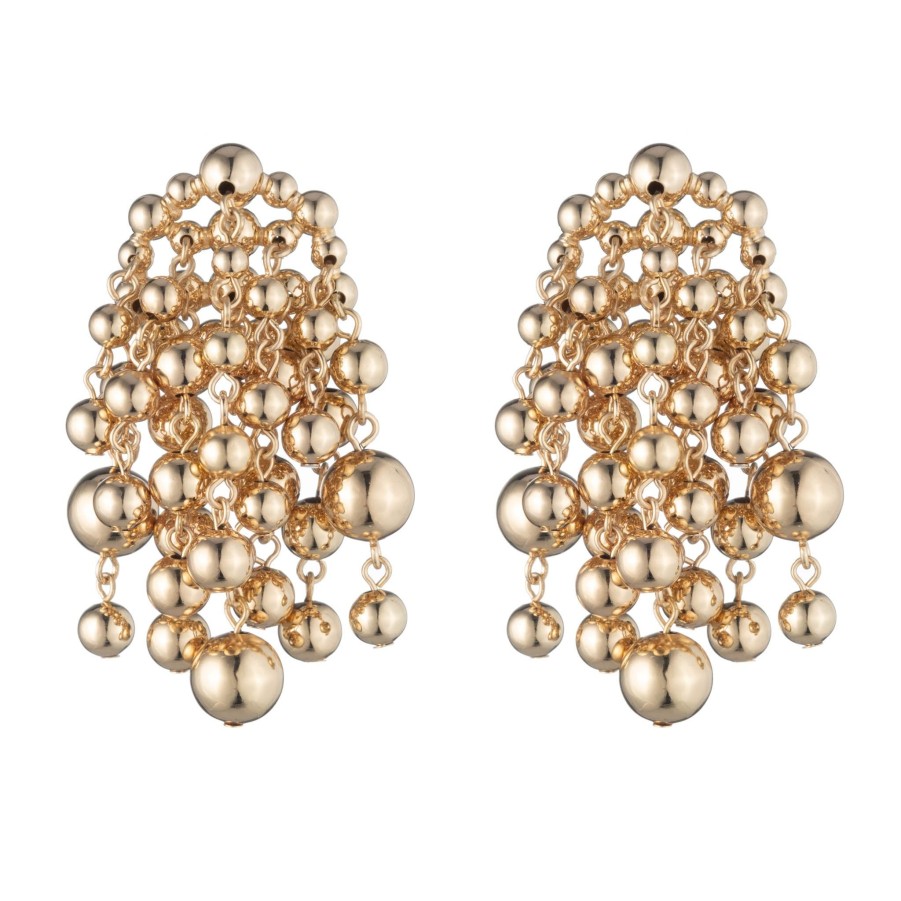 DANNIJO Wilshire Gold Earrings Earrings