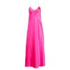 DANNIJO Acid Pink Maxi Slip Dress Dresses