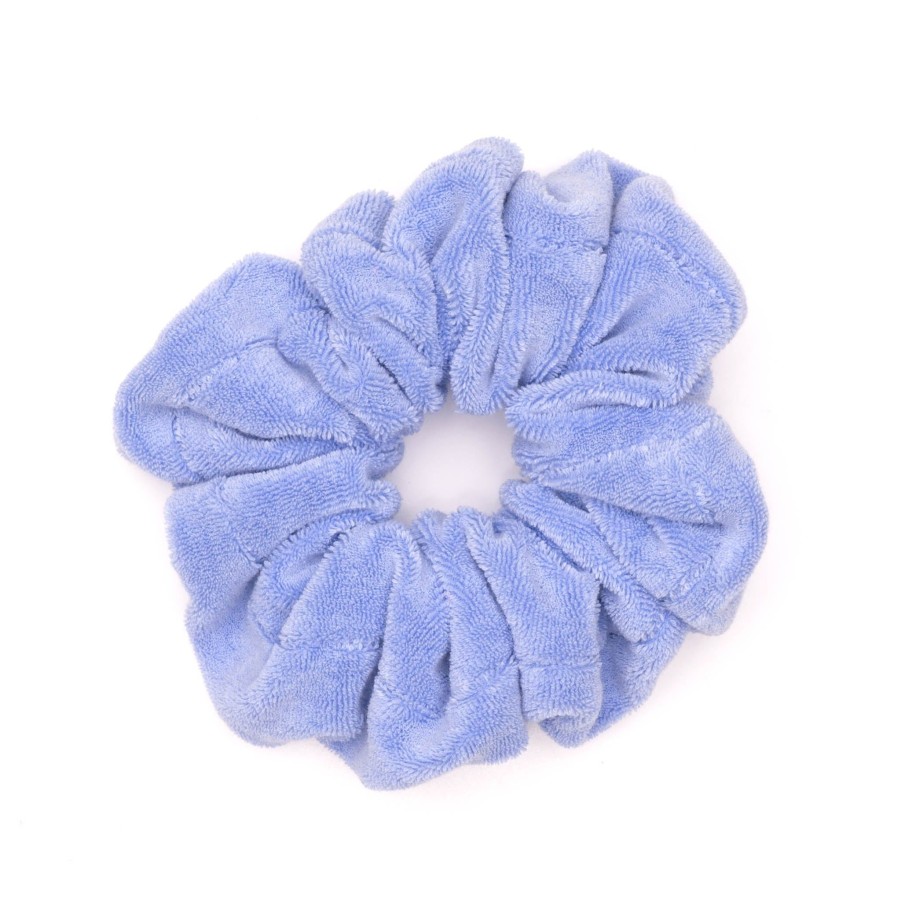 DANNIJO Blue Terry Scrunchie Hair