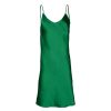 DANNIJO Emerald Mini Slip Dress Dresses